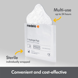 medela - pads hydrogel (unité)